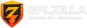 GPLZILLA logo white